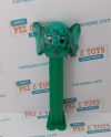 Elephant Green Crystal Head Pez