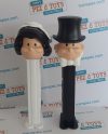 Bride with Black Hair and Groom - PEZ