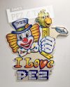 PEZ vintage car window sticker from 80's